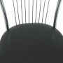 Scaun Arco - cadru cromat - imitatie piele wenge - 21835 Scaun Arco - cadru cromat - imitatie piele wenge - 21835