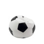 Fotoliu puf Baby Ball - imitatie piele - alb/negru Fotoliu puf Baby Ball - imitatie piele - alb/negru
