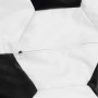 Fotoliu puf Baby Ball - imitatie piele - alb/negru Fotoliu puf Baby Ball - imitatie piele - alb/negru
