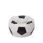 Fotoliu puf Baby Ball - imitatie piele - alb/wenge Fotoliu puf Baby Ball - imitatie piele - alb/wenge