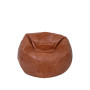 Fotoliu puf Baby Ball - imitatie piele - coniac Fotoliu puf Baby Ball - imitatie piele - coniac