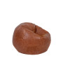 Fotoliu puf Baby Ball - imitatie piele - coniac Fotoliu puf Baby Ball - imitatie piele - coniac