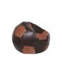 Fotoliu puf Baby Ball - imitatie piele - maro/coniac Fotoliu puf Baby Ball - imitatie piele - maro/coniac