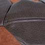 Fotoliu puf Baby Ball - imitatie piele - maro/coniac Fotoliu puf Baby Ball - imitatie piele - maro/coniac