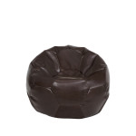 Fotoliu puf Baby Ball - imitatie piele - maro
