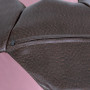 Fotoliu puf Baby Ball - imitatie piele - maro/mov Fotoliu puf Baby Ball - imitatie piele - maro/mov