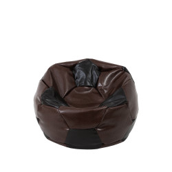 Fotoliu puf Baby Ball - imitatie piele - maro/wenge Fotoliu puf Baby Ball - imitatie piele - maro/wenge