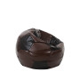 Fotoliu puf Baby Ball - imitatie piele - maro/wenge Fotoliu puf Baby Ball - imitatie piele - maro/wenge
