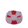 Fotoliu puf Baby Ball - imitatie piele - mov/rosu Fotoliu puf Baby Ball - imitatie piele - mov/rosu