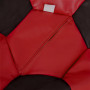 Fotoliu puf Baby Ball - imitatie piele - rosu/wenge Fotoliu puf Baby Ball - imitatie piele - rosu/wenge