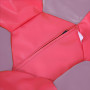 Fotoliu puf Baby Ball - imitatie piele - roz/mov Fotoliu puf Baby Ball - imitatie piele - roz/mov