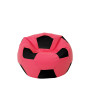 Fotoliu puf Baby Ball - imitatie piele - roz/negru Fotoliu puf Baby Ball - imitatie piele - roz/negru