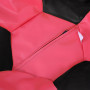 Fotoliu puf Baby Ball - imitatie piele - roz/negru Fotoliu puf Baby Ball - imitatie piele - roz/negru