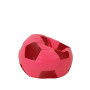 Fotoliu puf Baby Ball - imitatie piele - roz/rosu Fotoliu puf Baby Ball - imitatie piele - roz/rosu