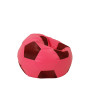 Fotoliu puf Baby Ball - imitatie piele - roz/bordo Fotoliu puf Baby Ball - imitatie piele - roz/bordo