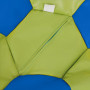 Fotoliu puf Baby Ball - imitatie piele - verde/albastru Fotoliu puf Baby Ball - imitatie piele - verde/albastru