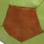 Fotoliu puf Baby Ball - imitatie piele - verde/coniac Fotoliu puf Baby Ball - imitatie piele - verde/coniac