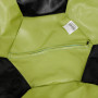 Fotoliu puf Baby Ball - imitatie piele - verde/negru Fotoliu puf Baby Ball - imitatie piele - verde/negru