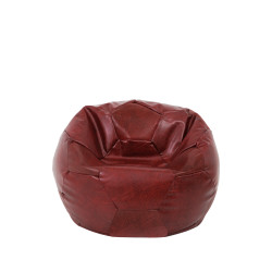 Fotoliu puf Baby Ball - imitatie piele - bordo Fotoliu puf Baby Ball - imitatie piele - bordo