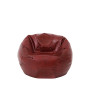 Fotoliu puf Baby Ball - imitatie piele - bordo Fotoliu puf Baby Ball - imitatie piele - bordo