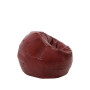 Fotoliu puf Baby Ball - imitatie piele - bordo Fotoliu puf Baby Ball - imitatie piele - bordo