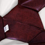 Fotoliu puf Extra Ball - imitatie piele - bordo/alb Fotoliu puf Extra Ball - imitatie piele - bordo/alb