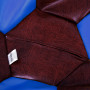 Fotoliu puf Extra Ball - imitatie piele - bordo/albastru Fotoliu puf Extra Ball - imitatie piele - bordo/albastru