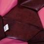 Fotoliu puf Baby Ball - imitatie piele - bordo/roz Fotoliu puf Baby Ball - imitatie piele - bordo/roz