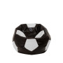 Fotoliu puf Baby Ball - imitatie piele - wenge/alb Fotoliu puf Baby Ball - imitatie piele - wenge/alb