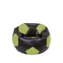 Fotoliu puf Baby Ball - imitatie piele - wenge/verde Fotoliu puf Baby Ball - imitatie piele - wenge/verde