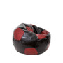 Fotoliu puf Baby Ball - imitatie piele - wenge/bordo Fotoliu puf Baby Ball - imitatie piele - wenge/bordo