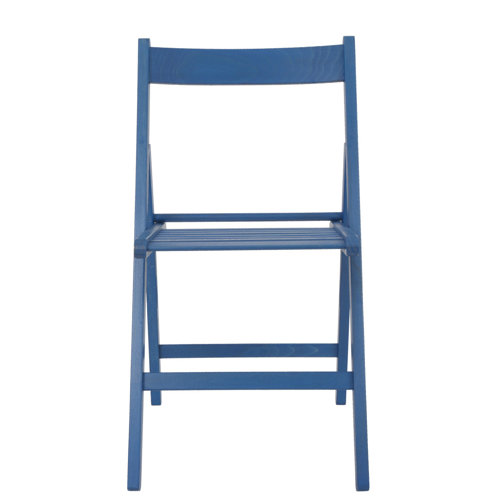 Scaun pliant Basic - cadru albastru Scaun pliant Basic - cadru albastru
