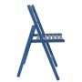 Scaun pliant Basic - cadru albastru Scaun pliant Basic - cadru albastru