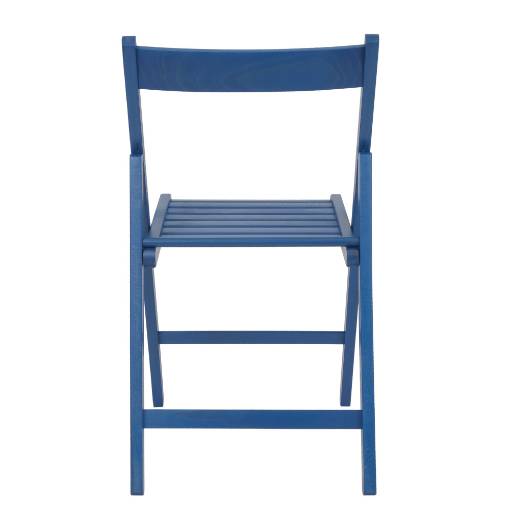 Scaun pliant Basic - cadru albastru Scaun pliant Basic - cadru albastru