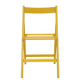 Scaun pliant Basic - cadru galben Scaun pliant Basic - cadru galben