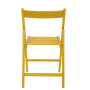 Scaun pliant Basic - cadru galben Scaun pliant Basic - cadru galben