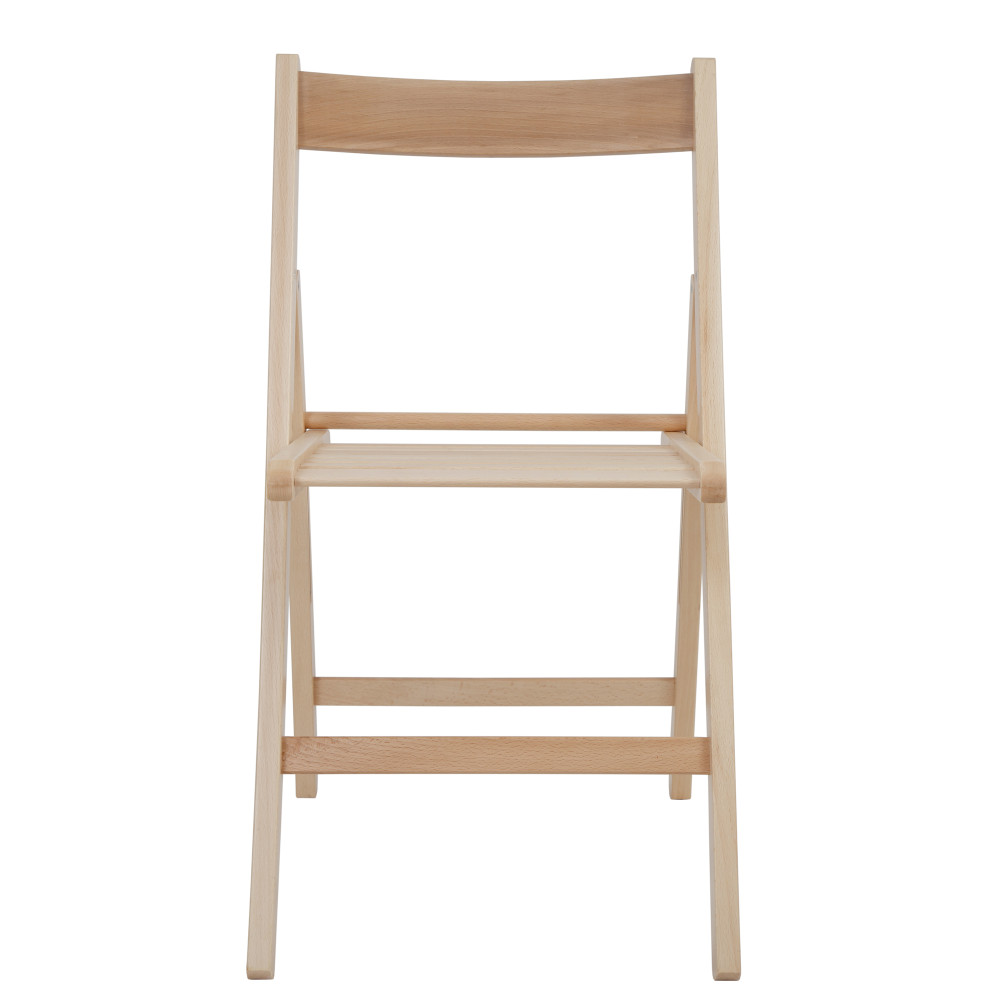 Scaun pliant Basic - cadru natur Scaun pliant Basic - cadru natur