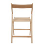 Scaun pliant Basic - cadru natur Scaun pliant Basic - cadru natur