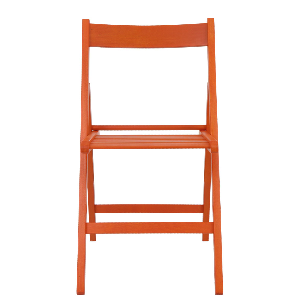 Scaun pliant Basic - cadru portocaliu Scaun pliant Basic - cadru portocaliu