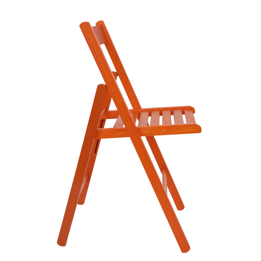 Scaun pliant Basic - cadru portocaliu Scaun pliant Basic - cadru portocaliu