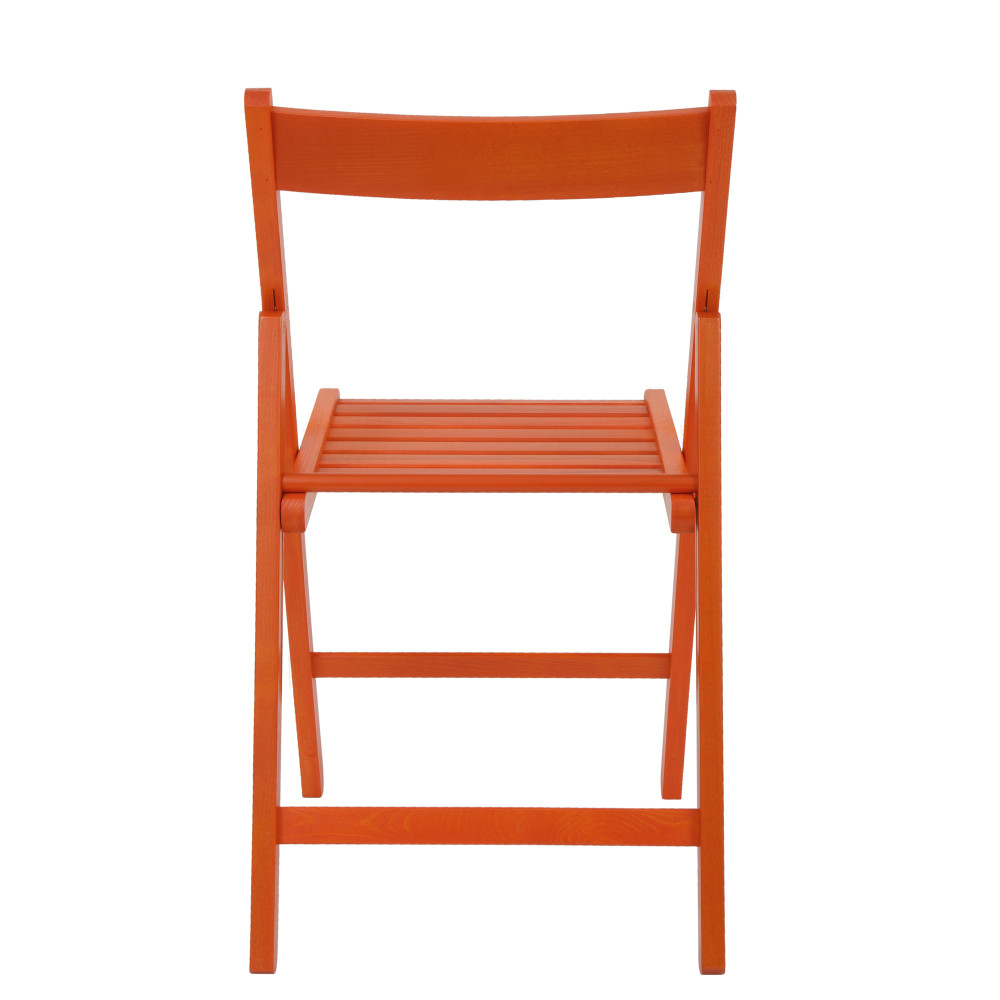 Scaun pliant Basic - cadru portocaliu Scaun pliant Basic - cadru portocaliu