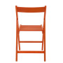Scaun pliant Basic - cadru portocaliu Scaun pliant Basic - cadru portocaliu