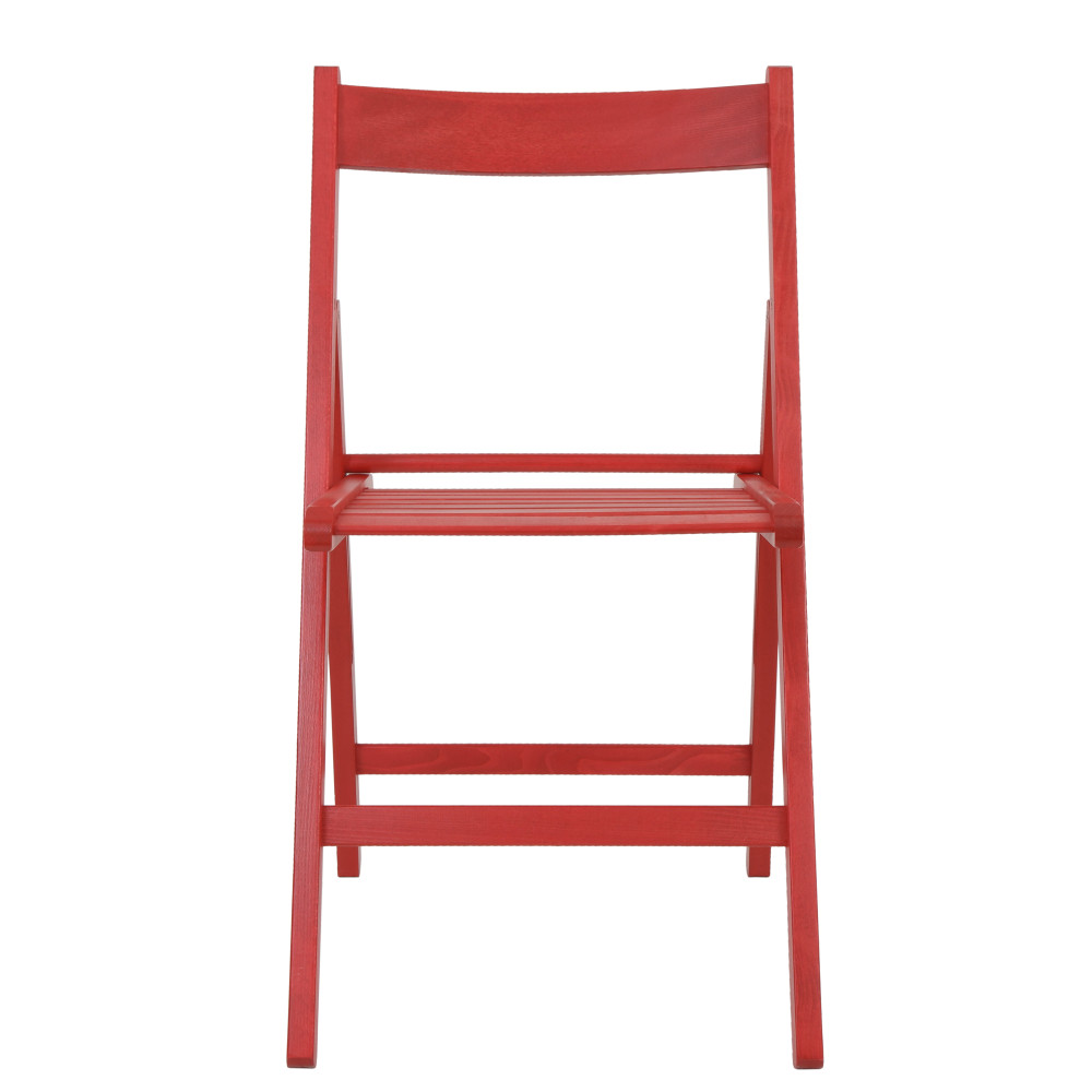 Scaun pliant Basic - cadru rosu Scaun pliant Basic - cadru rosu