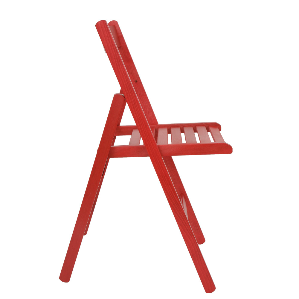 Scaun pliant Basic - cadru rosu Scaun pliant Basic - cadru rosu