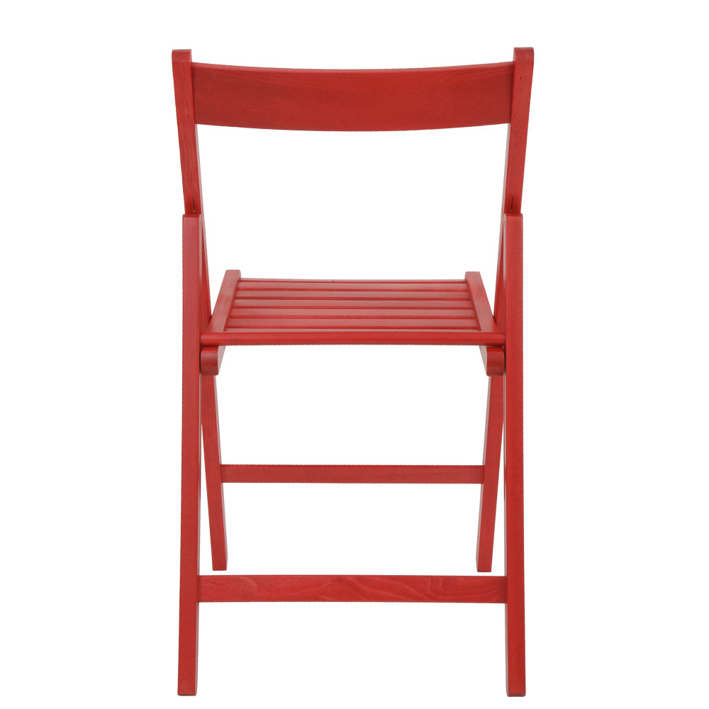 Scaun pliant Basic - cadru rosu Scaun pliant Basic - cadru rosu