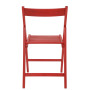 Scaun pliant Basic - cadru rosu Scaun pliant Basic - cadru rosu