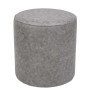 Taburet Bianca - stofa M609 - gri deschis