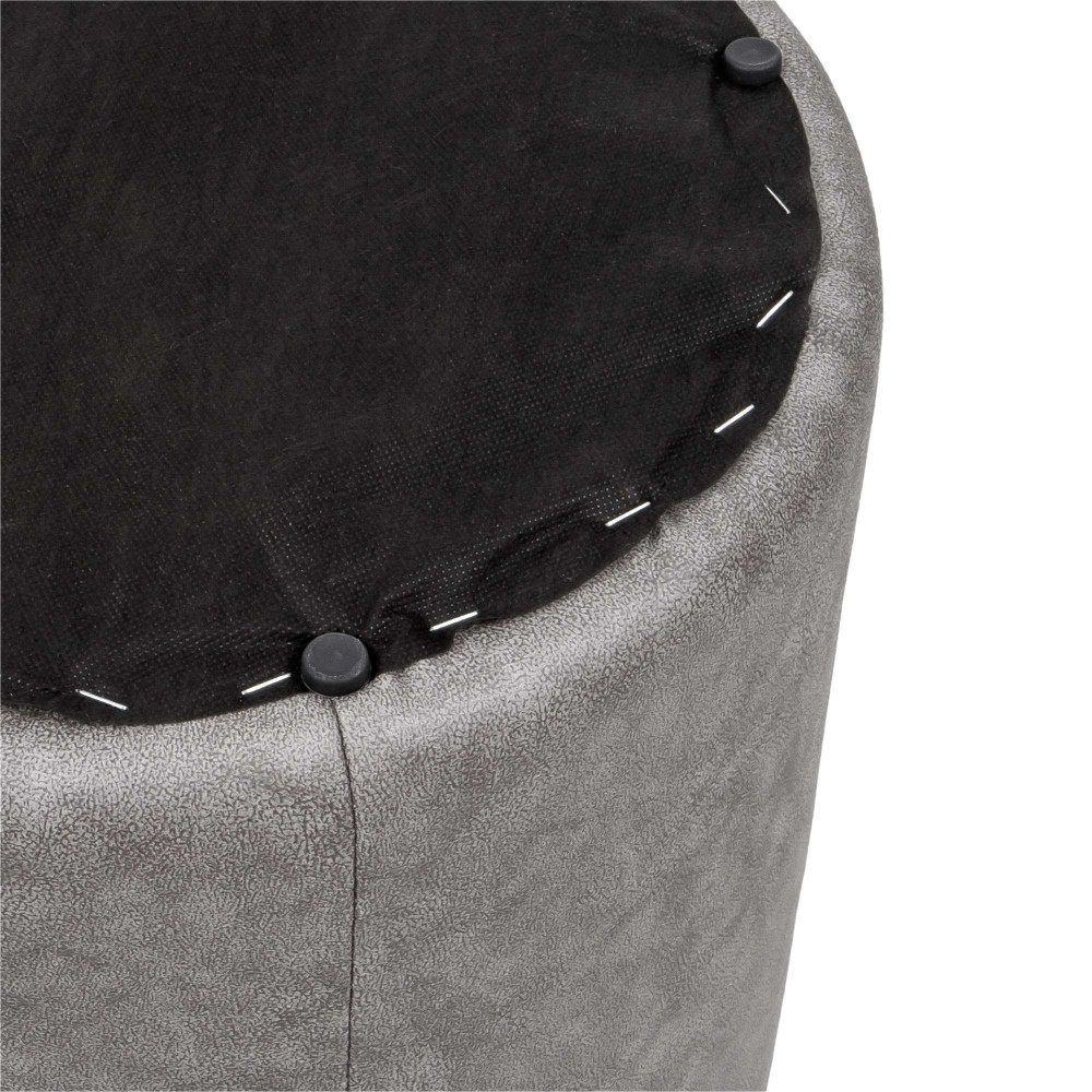 Taburet Bianca - stofa M609 - gri deschis