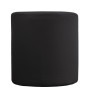 Taburet Bianca - imitatie piele POLY - negru