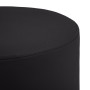 Taburet Bianca - imitatie piele POLY - negru